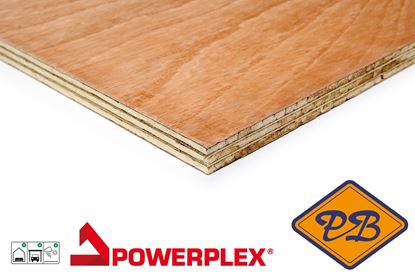 Afbeeldingen van hardhout powerplex plus *10 jaar garant multiplex B/BB exterieur 250x122cm