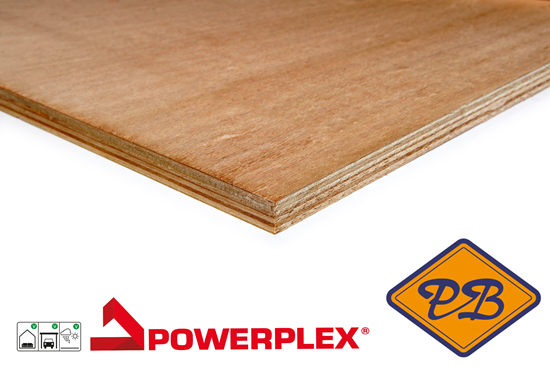 Afbeelding van okoumé *15 jaar supergarant multiplex B/BB exterieur 250x122cm