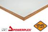 Afbeelding van okoumé *15 jaar supergarant multiplex B/BB exterieur 110/110μ wit gegrond 250x122cm