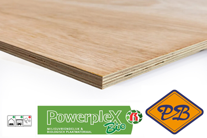Afbeeldingen van Eucalyptus powermultiplex BB/CC BIO based interieur 244x122cm