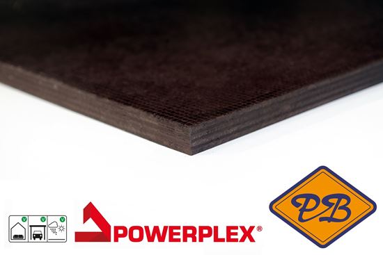 Afbeelding van hardhout powerfilm betonmultiplex glad 305x153cm XL