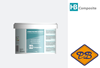 Afbeelding van HB composite hybride polymere lijm wit (per emmer=5kg)