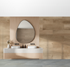 Afbeelding van HB Composite aqua SPC vinyl click "N screw 3-L SUPERIOR wand- vloer en plafondtegel Eternal Oak 4,5mmx32x120cm (per pak van 6 stuks =2,34m²)