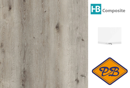 Afbeeldingen van HB Composite aqua SPC vinyl click 'N screw SUPERIOR wandpaneel Wood Residential Oak XL 4,5mm