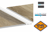 Afbeelding van HDM aqua step SPC vinyl ALL-IN-ONE Click 'N Screw/Glue vloer, wand en plafondpaneel Newcastle 4,5mmx32x122cm(per pak van 6 stuks=2,23m²)