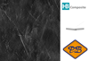 Afbeelding van HB Composite aqua SPC vinyl SUPERIOR click I4F wand- en vloer tegel Marmo black ultramat 4mm