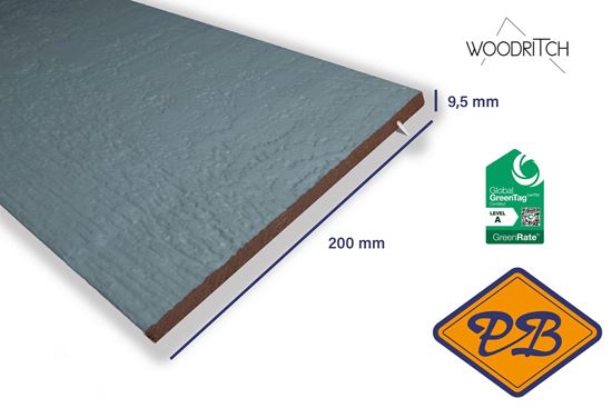 Afbeelding van woodritch eucalyptus hardhouten potdekseldeel canberra 0163 middenblauw 9,5x200mm