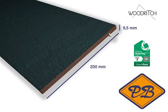 Afbeelding van woodritch eucalyptus hardhouten potdekseldeel canberra 7016 antraciet grijs 9,5x200mm