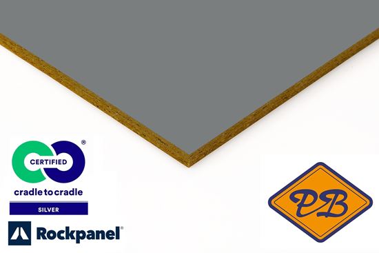 Afbeelding van Rockpanel gevelplaat colours durable 1-zijdig ral 7037 stofgrijs 305x120cm