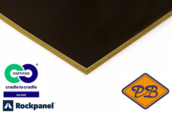 Afbeelding van Rockpanel gevelplaat colours durable  1-zijdig ral 7021 zwartgrijs 305x120cm