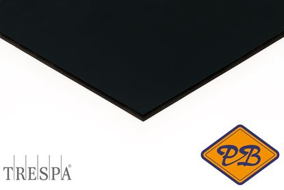 Afbeeldingen van Trespa HPL gevelplaat izeon satin 1-zijdig RAL 7016 antraciet grijs 6mm