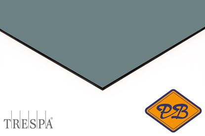 Afbeeldingen van Trespa HPL FR volkern gevelplaat meteon satin 2-zijdig A21.5.1 middengrijs 8mm