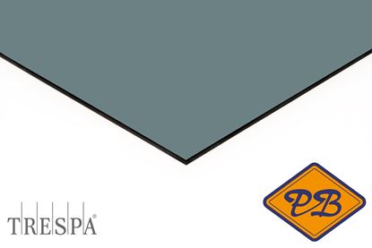 Afbeeldingen van Trespa HPL volkern FR gevelplaat meteon satin 1-zijdig A21.5.1 middengrijs 8mm