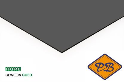 Afbeeldingen van Facapal HPL gevelplaat *RAL 7011 donkergrijs by plastica