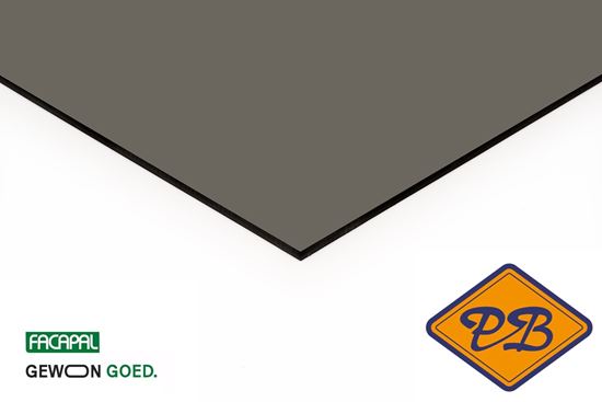 Afbeelding van Facapal HPL gevelplaat *RAL 7039 kwartsgrijs by plastica