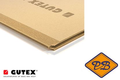 Afbeeldingen van Gutex multplex-top T&G-4 onderdakplaat BIObased houtvezel isolatie 75x200cm