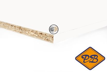 Afbeeldingen van INTRA  decoratief HPL meubelpaneel 18mm  White Lion 2-zijdig voorzien van ABS kantenband