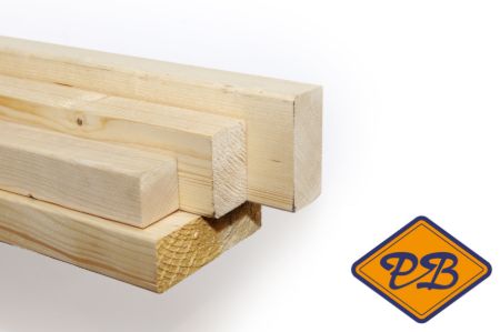 Afbeelding voor categorie Vurenhout NE kwinta, klasse C geschaafd midden maten