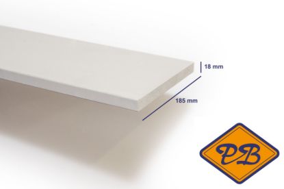 Afbeeldingen van western red cedar boeideel rift gevingerlast /gelamineerd gegrond 590cm