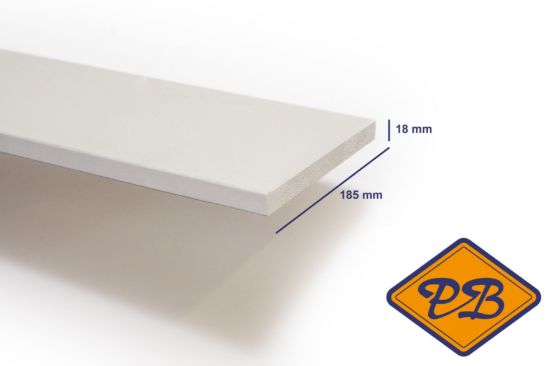 Afbeeldingen van western red cedar boeideel rift gevingerlast /gelamineerd gegrond 590cm