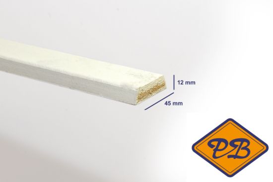 Afbeeldingen van koplat mdf schuin jt8 gegrond V313 12x45mm