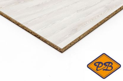 Afbeeldingen van kronospan geplastificeerd spaanplaat contempo pijnboom wit 280x207cm XL (kleurnummer: K010 SN)