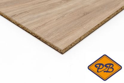 Afbeeldingen van kronospan geplastificeerd spaanplaat standaard licht sanoma eiken 280x207cm XL (kleurnummer: 3025 SN)