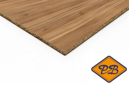 Afbeeldingen van kronospan geplastificeerd spaanplaat standaard lichte lyon walnoot 280x207cm XL (kleurnummer: 9614 BS)