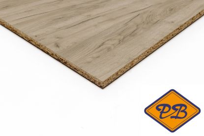 Afbeeldingen van kronospan geplastificeerd spaanplaat standaard ambachtelijk grijs eiken 280x207cm XL (kleurnummer: K002 PW)