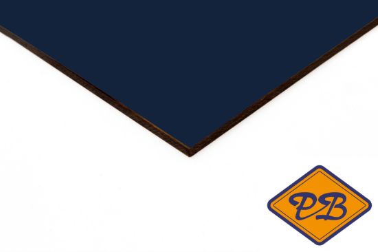 Afbeeldingen van ISIcompact HPL gevelplaat 2-zijdig 8984 donkerblauw 305x130cm