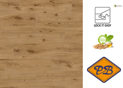 Afbeeldingen van Ter Hürne perform SPC  vinyl lock it easy landhuisdeel  eiken York 6mmx22,2x121,3cm (per pak van 6 stuks=1,61m²)
