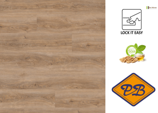 Afbeeldingen van Ter Hürne PERFORM SPC vinyl lock it easy landhuisdeel XL eiken Malaga 6mmx23,5x151,7cm (per pak van 6 stuks=2,14m²)