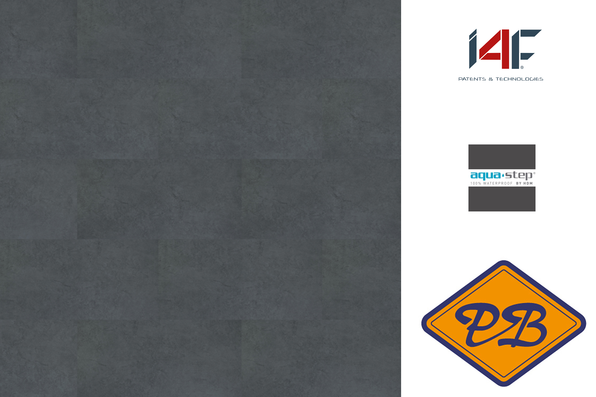 Afbeeldingen van HDM aqua step SPC vinyl click wand- en vloertegel Norwich L 4mmx30,5x61cm (per pak van 12 stuks=2,23m²)