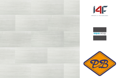 Afbeeldingen van HDM aqua step SPC vinyl click wand- en vloertegel Dundee 4mm