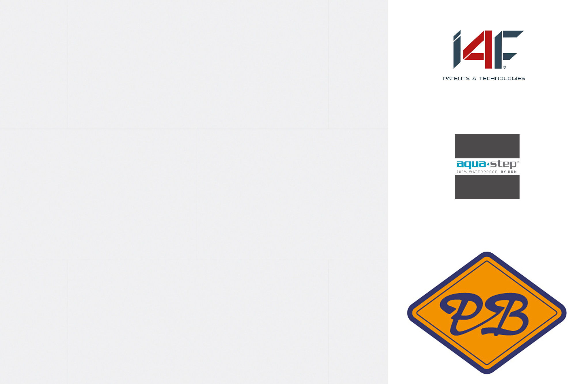 Afbeeldingen van HDM aqua step SPC vinyl click wand- en vloertegel Dublin XL 4mmx47,5x95cm (per pak van 5 stuks=2,26m²)