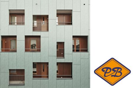 Afbeelding voor categorie Gevelbekelding Facapal massief HPL platen by plastica