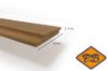 Afbeeldingen van Lambowood® gemodificeerd vuren halfhouts rabat geschaafd 17x123mm
