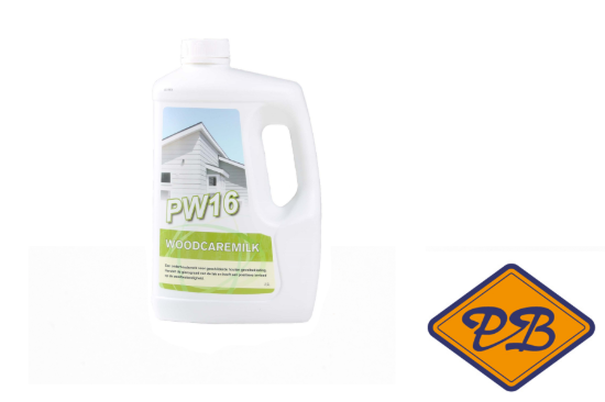 Afbeeldingen van woodritch PW 16 houtverzorgingsmelk (per jerrycan=2,5ltr)