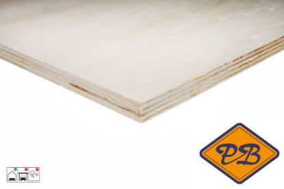 Afbeeldingen van populieren multiplex B/BB interieur 250x122cm