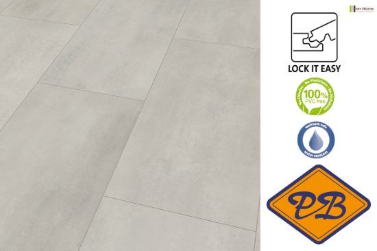 Afbeeldingen van Ter Hürne avatara perform talcusan lock it easy tegel stone Atria 6mmx38,7x77,6cm (per pak van 8 stuks=2,4m²)