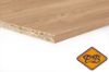 Afbeeldingen van Unilin geplastificeerd meubelpaneel 18mm eiken rustiek 2-zijdig voorzien van melamine kantenband