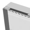 Afbeeldingen van HDM outdoor® PVC/ALU 2-delig begin-eindprofiel uni portabella ultra mat 50x43x22mmx300cm