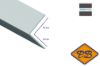 Afbeeldingen van HDM outdoor®Aluminium hoekprofiel blank 15x15mmx260cm