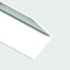 Afbeeldingen van HDM outdoor®Aluminium hoekprofiel *RAL 9003 uni clear white ultra mat 15x15mmx260cm