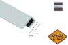 Afbeeldingen van HDM outdoor®Aluminium U profiel blank 12x20mmx300cm