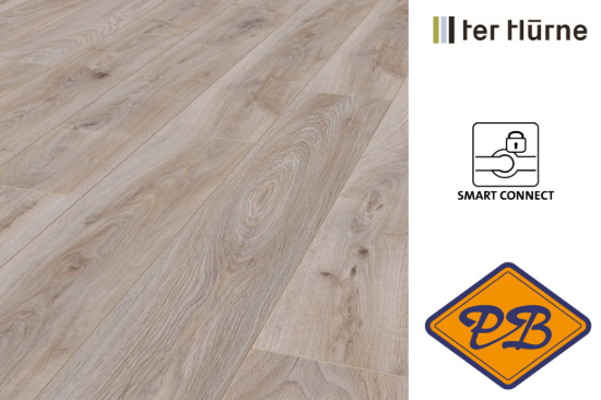 Afbeeldingen van Ter Hürne IKO grand line smart connect pro aqua 1 premium laminaat landhuisdeel XL eiken beach club 10mmx24,5x200cm (per pak van 5 stuks=2,45m²)