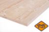 Afbeeldingen van vuren massief gevingerlast-/ verlijmd timmerpaneel 28mm