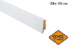Afbeeldingen van Ter Hürne MDF plint SKL 60 voor geïntegeerd clipsysteem kristal wit 18x60mmx260cm