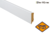 Afbeeldingen van Ter Hürne MDF plint SKL G70 voor geïntegeerd clipsysteem kristal wit 18x70mmx260cm