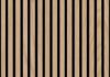 Afbeeldingen van Ter Hürne SILENTdesign akoustiek 3D wand-en plafondpaneel 3-zijdig edelgefineerd eiken Ebro naturel geolied 21mm